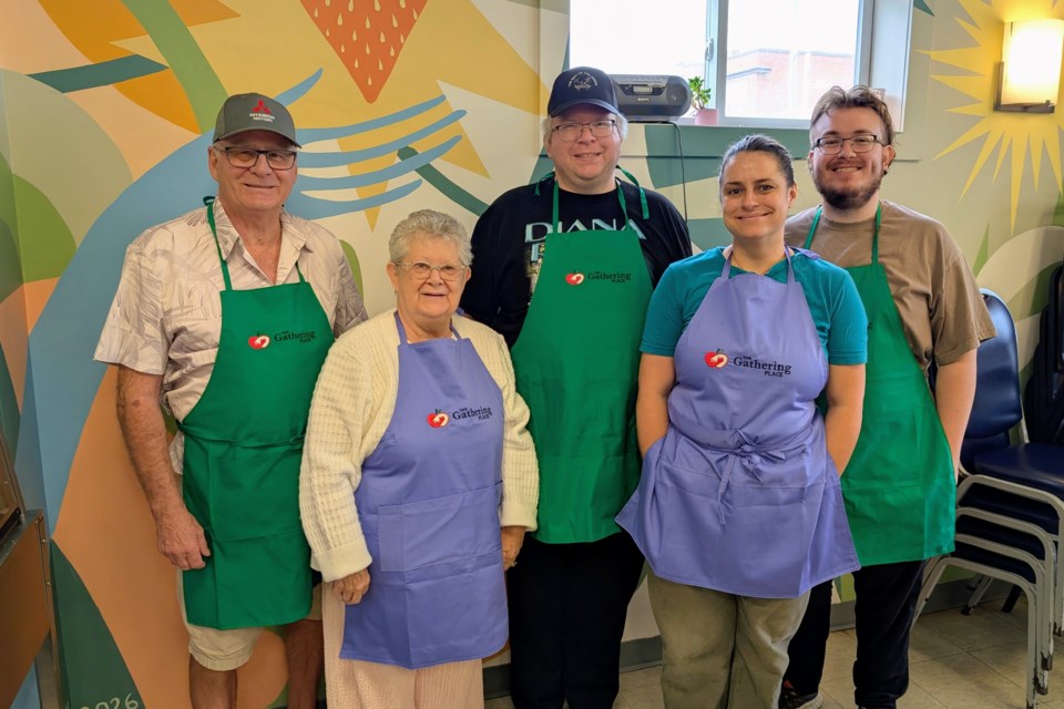 picture of the folks who sewed aprons